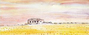油絵 絵画【田舎風景】 絵画 HR 通販 16236828｜Creema(クリーマ)